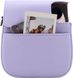 Чехол для фотоаппарата Instax Mini 12/11 с карманчиком Фиолетовый CASE11PURPLE фото 3