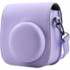 Чехол для фотоаппарата Instax Mini 12/11 с карманчиком Фиолетовый CASE11PURPLE фото 1